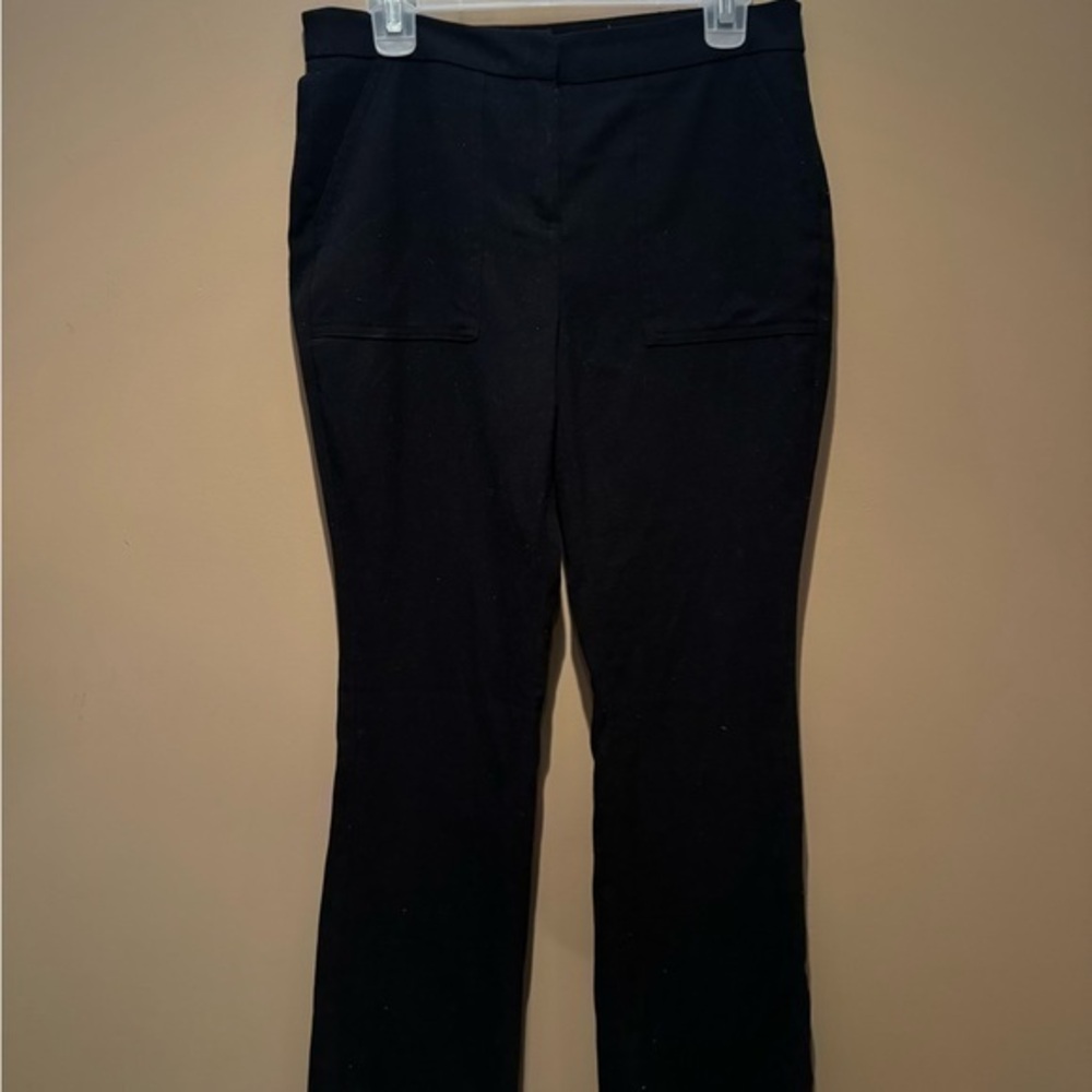 Black Dress Pants Straight Leg Professional Wear Essential